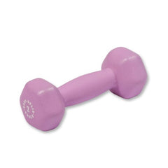 Tools (BSTND2) Neoprene Dumbbell for Weight and Aerobic Strength Training, Pilates & Physical Therapy, Hand Weights for Men and Women, Commercial and Home Gym Free Weights Hex End Dumbbells, Pink, 2lbs Single