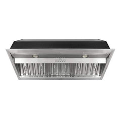 INX2636SQB-700-3 Built-in, Insert, Range, Hood, 3-Speed, 630 CFM, LED Lights, Baffle Filters, 36 Inch, Stainless Steel