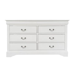 Louis Philippe III Dresser in White