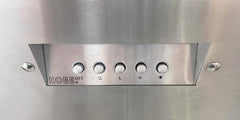CHX2236SQB-1 Brillia 36-inch Under Cabinet Range Hood, 3-Speed, 680 CFM, Warm LED Lights, Baffle Filters, Top & Rear Exhaust