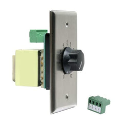 AtlasIED 10 Watt Single Gang Stainless Steel 70.7V Commercial Attenuator