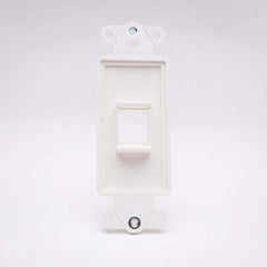 Vanco 820321 Wp Keyst Decor 1 Port WHT