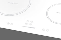 24" Induction Cooktop, 4 Cooking Zones, 208-240V Electric Cooktop, ADA Compliant Design, Black - SINC4B241B