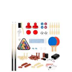 10-in-1 Combo Game Table Pool, Foosball, Ping Pong