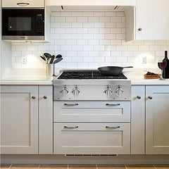 COS-GRT304 Pro-Style Slide-In Counter Gas Cooktop with 4 Sealed Burners, Heavy Duty Metal Knobs, 30 inch, Stainless Steel