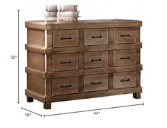 Adams Dresser in Antique Oak