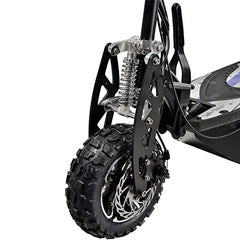 MotoTec UberScoot 1600w 48v Electric Scooter, Black, Large