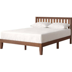 Fast Furnishings King Espresso Solid Wood Bed Frame