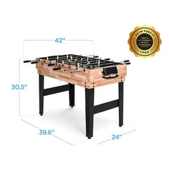 10-in-1 Combo Game Table Pool, Foosball, Ping Pong