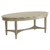 Fordon Oval Coffee Table in Antique White