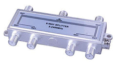 A four-way splitter featuring four wires, used for dividing electrical connections into multiple outputs.