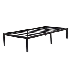 Fast Furnishings Twin Modern Black Metal Bed Frame