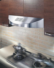 CHX3830SQBD-3 Brillia 30-inch Ductless Under Cabinet Range Hood, 3-Speed, 400 CFM, LED Lights, Baffle Filters