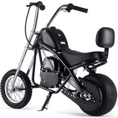 MotoTec 49cc Gas Mini Chopper V2, Pull Start Engine, 23 Mile Range, Black