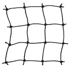 Heavy-Duty Extra-Strength Twisted Rubber Baseball/Softball Training Batting Cage Net, 30 x 12 x 10 Feet
