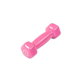 Tools (BSTVD1) Vinyl Dumbbell for Aerobic Training & Physical Therapy, Hand Weights for Women, Hex End Dumbbells, Pink, 1lbs., Single