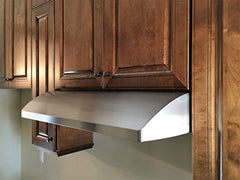 CHX2230SQB-1 Brillia 30-inch Under Cabinet Range Hood, 3-Speed, 680 CFM, LED Lights, Baffle Filters, Stainless Steel