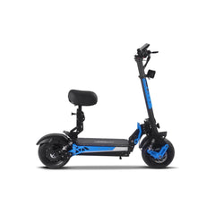 MotoTec Switchblade 60v 4000w Lithium Electric Scooter Blue