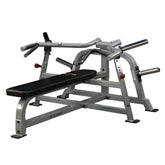 Pro ClubLine (LVBP) Adjustable Leverage Gym Bench - Converging Chest & Bench Press Machine with Sealed Bearings and Gas-Assisted Start Positions