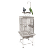8001818 Black Play Top Bird Cage with 5/8" Bar Spacing, 18" x 18"