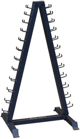 (GDR24B) Vertical Dumbbell Rack Stand Only, Storage for 1lb to 15 lbs Dumbbells, Home Gym Weight Rack Holds 12 Pairs of Vinyl Neoprene Dumbbell