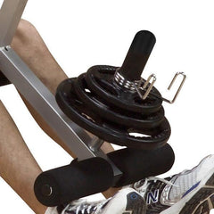 Olympic Barbell Adapter Weight Sleeve (OA8), Converts 1" Standard Plate Posts To 2" Olympic, Includes Hex Bolt Lock-Down, 8 inch Long