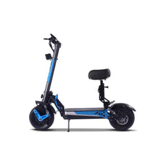 MotoTec Switchblade 60v 4000w Lithium Electric Scooter Blue