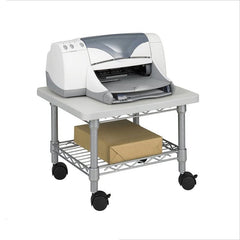 Fast Furnishings Under Desk Printer Stand w/ Casters
