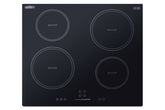 24" Induction Cooktop, 4 Cooking Zones, 208-240V Electric Cooktop, ADA Compliant Design, Black - SINC4B241B