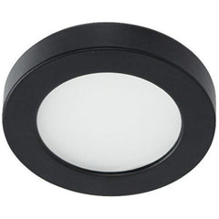 WAC HR-LED90-30-BK Edge Lit LED Button Light, Black, 0.5"x3"x3.5"