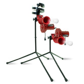 Slider Lite 360 Baseball Pitching Machine with Automatic Ball Feeder - Accurate 360-Degree Delivery, Durable and Portable Training Tool for All Ages