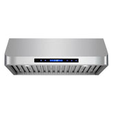 COS-QS75 30 in. Haven Collection 500 CFM Ducted Under Cabinet Range Hood, Touch Controls, LED Lights, Stainless Steel