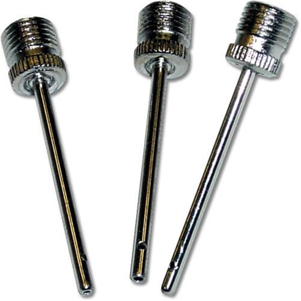 A close-up of three metal screw heads, showcasing their different sizes and textures.