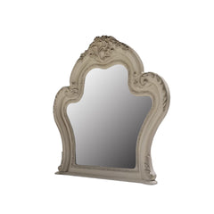 Dresden Plywood Mirror, Bone White