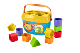 Stacking Toy Baby's First Blocks Set of 10 Shapes for Sorting Play for Infants Ages 6+ Months
