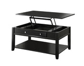 Malachi Coffee Table with Lift Top, Black