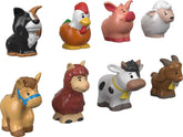 Little People Toddler Toys Farm Animal Friends 8-Piece Figure Set for Pretend Play Ages 1+ Years