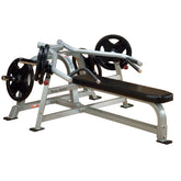 Pro Clubline (LVSP) Leverage Shoulder Press Machine - Adjustable Gas-Assisted Arms, Converging Movement, Independent Unilateral Action, Sealed Bearings, Weight Plate Storage