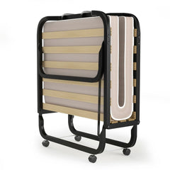 Fast Furnishings Rollaway Bed w/ Casters & Foam Mattress