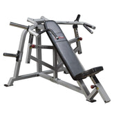 Pro ClubLine (LVIP) Incline Press Leverage Gym Bench - Converging Chest & Shoulder Press Machine with Sealed Bearings and Gas-Assisted Start Positions
