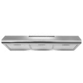 COS-5MU36 36 in. Delta Collection Ducted Under Cabinet Range Hood, Button Controls, Reusable Filters, LED Lights, Stainless Steel