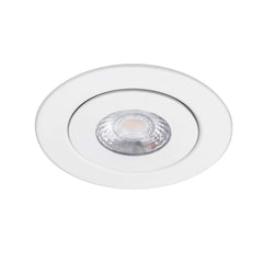 WAC Lotos 4" LED Round Adjustable Recessed Light, 5-CCT, White