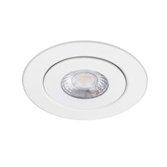 WAC Lotos 4" LED Round Adjustable Recessed Light, 5-CCT, White