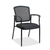 Breathable Mesh Black Guest Chair