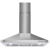 COS-63190 36 in. Vista Collection 380 CFM Ducted Wall Mount Range Hood, Button Controls, LED Lights, Stainless Steel