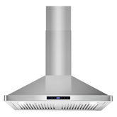 COS-63175S 30 in. Vista Collection 380 CFM Ducted Wall Mount Range Hood, Touch Controls, LED Lights, Stainless Steel