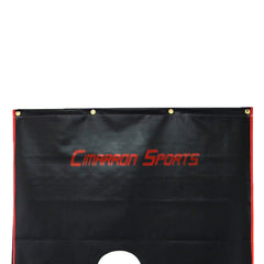 Heavy Duty Vinyl Baseball Softball Batting Cage Backstop Training Aid and Batting Cage Net Protector (4'x6')