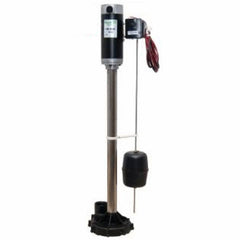 585-0005 Aquanot II Battery Backup Pedestal Sump Pump System with Electronic Charger