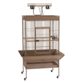 Pet Products Wrought Iron Select Bird Cage 3153COCO, Coco Brown, 30-Inch by 22-Inch by 63-Inch