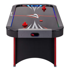 Fat Cat by  PRODUCTS Volt 7?LED Illuminated Air Hockey Table with Dual Motor Action for Faster Play, Automatic Scoring and Integrated Light System That Takes Game Play to The Next Level